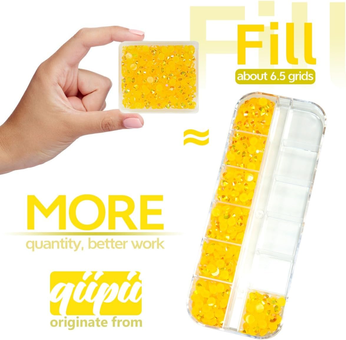 Orange Yellow AB Resin Rhinestones w B7000 Jewelry Glue for Crafting 3mm 4mm 5mm 6mm Dark Yellow AB Flatback Jelly Stones Bulk Diamonds Gems Charms for Nails Face Eyes Makeup Tumblers Crafts