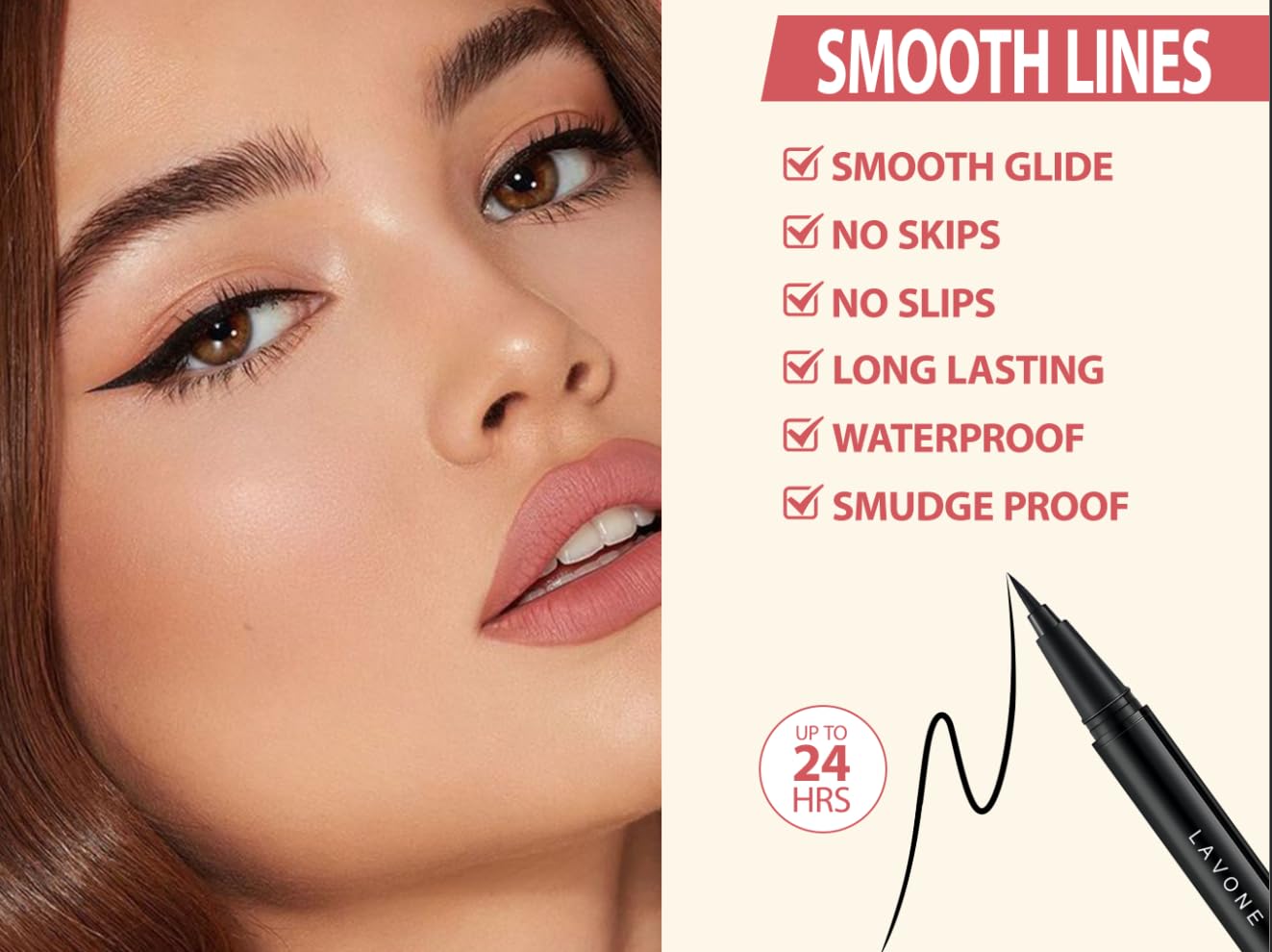 Eyebrow Pen Kit, with Microblading Eyebrow Pen, Eyebrow Gel, Eyeliner, Eyebrow Brush, Eyebrow Pencils for Women, Waterproof, Smudge Proof, Long Lasting Makeup Formula - Dark Brown