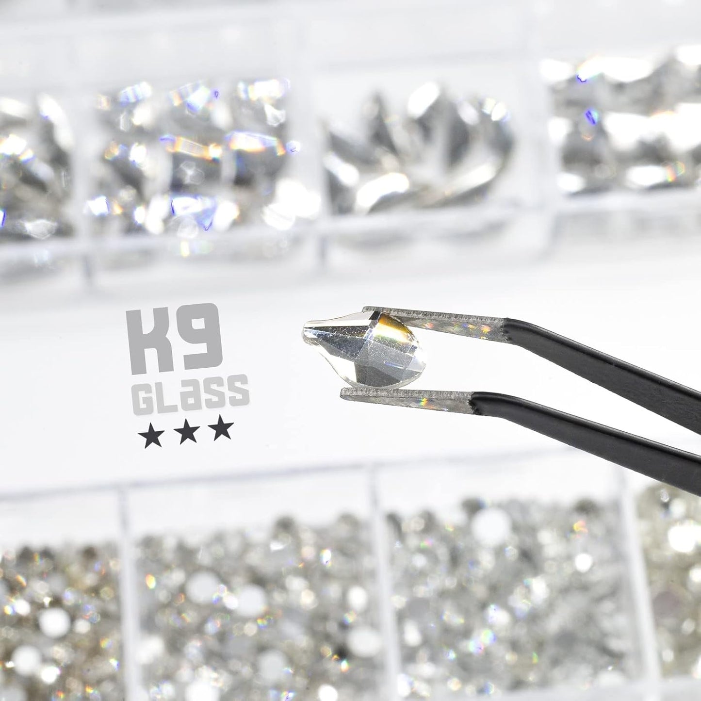 4080Pcs Silver Clear Nail Rhinestones Multi Shapes Flatback Crystal White Gems +Round Beads K9 Glass Stones Diamonds Jewels Nail Art Charms Supplies for Nails Faces Eyes Makeup DIY Crafts Phone