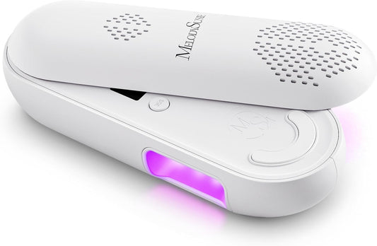 MelodySusie Plus20F Cordless UV Nail Lamp, Innovative UV Protection Light for Gel Nails with 2 Timers & LED Display,Rechargeable Nail Art Tools for Manicure Fast Curing Gel Polish at Salon & Home