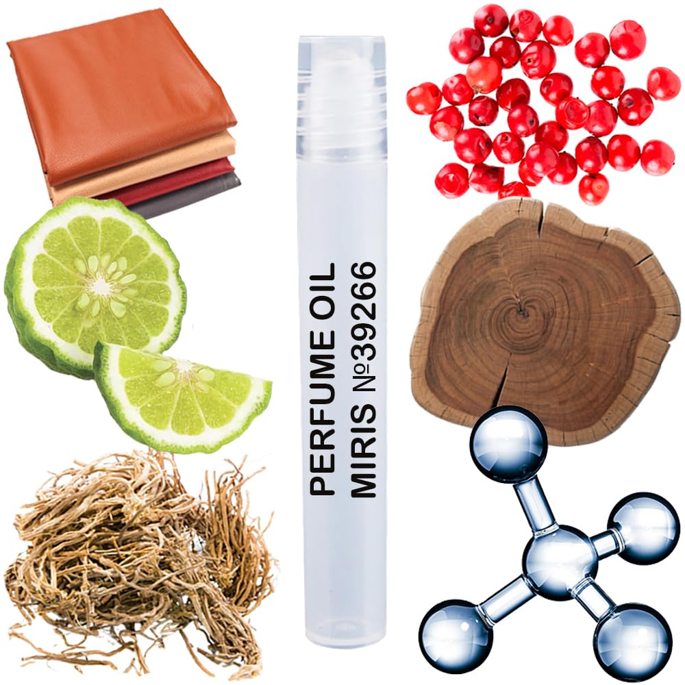 MIRIS Perfume Oil No. 39266, Inspired by Explorer, Long-Lasting Men Roll-On, Rollerball 0.34 Fl Oz / 10 ml