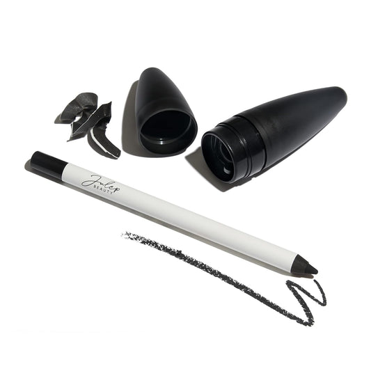 Julep When Pencil Met Gel Sharpenable Multi-Use Longwear Eyeliner Pencil, Blackest Black + Sharpener
