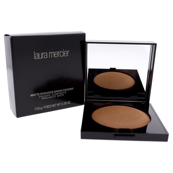 Laura Mercier Matte Radiance Bronze 02 Baked Powder for Women, 0.26 Ounce