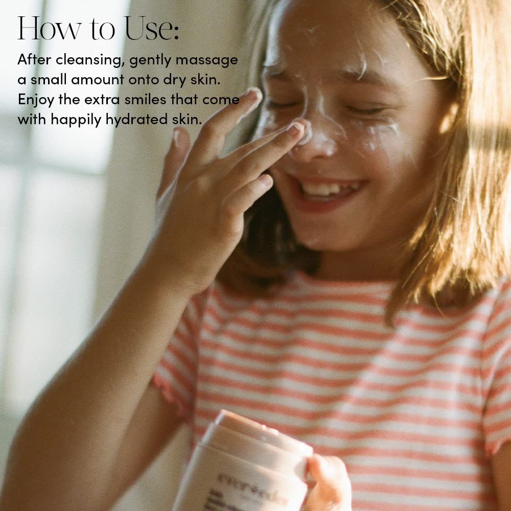 Evereden Kids Face Cream: Melon Juice, 1.7 oz. | Face Lotion | Clean and Non-Toxic Face Moisturizer | Multi-Vitamin Skin Care for Kids