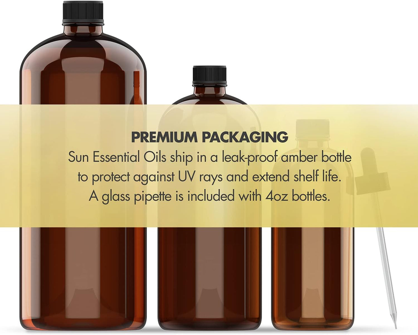 Sun Essentials Oils - 4 oz Eucalyptus Essential Oil with Dropper for Diffuser, Skin, Aromatherapy Massage, Humidifier, Scent for Candle, Lotion & Soap Making at Home, Fragrance for Room