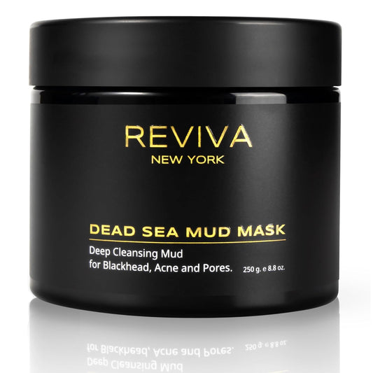 Dead Sea Mud Mask for Face and Body - Clay Mask for Blackhead Remover, Acne Treatment and Pore Minimizer - Organic Clay Mask for Men & Women - Deep Cleansing Recovery Mud Mask for Skincare