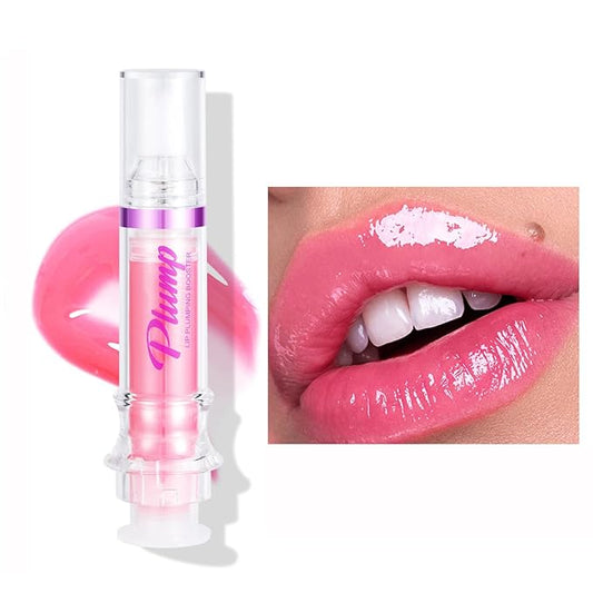 Lip Plumper Gloss,Natural Spicy Lip Plumping Booster Moisturizing Hydrating Lip Plumping Oil and Lip Care Serum for Women Girls(#5)