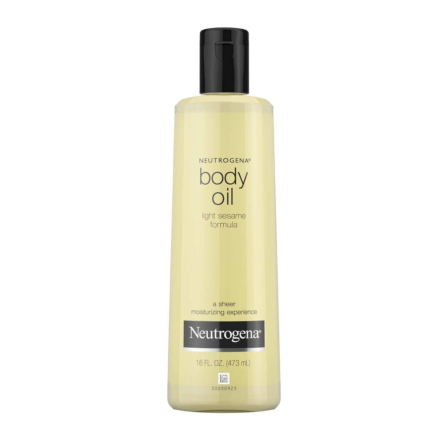 Neutrogena Body Oil Light Sesame Formula for Radiant Healthy-Looking Glow, Moisturizer for Dry Skin, Lightweight Non-Greasy Fast-Absorbing Bath and Massage Shower Oil, 16 Fl Oz Bottle Size