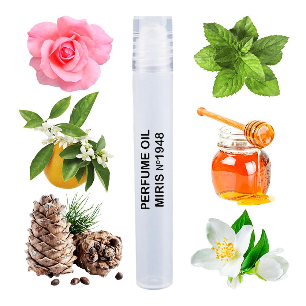 MIRIS Perfume Oil No. 1948, Inspired by Es Le Parfum, Long-Lasting Women Roll-On, Rollerball 0.34 Fl Oz / 10 ml
