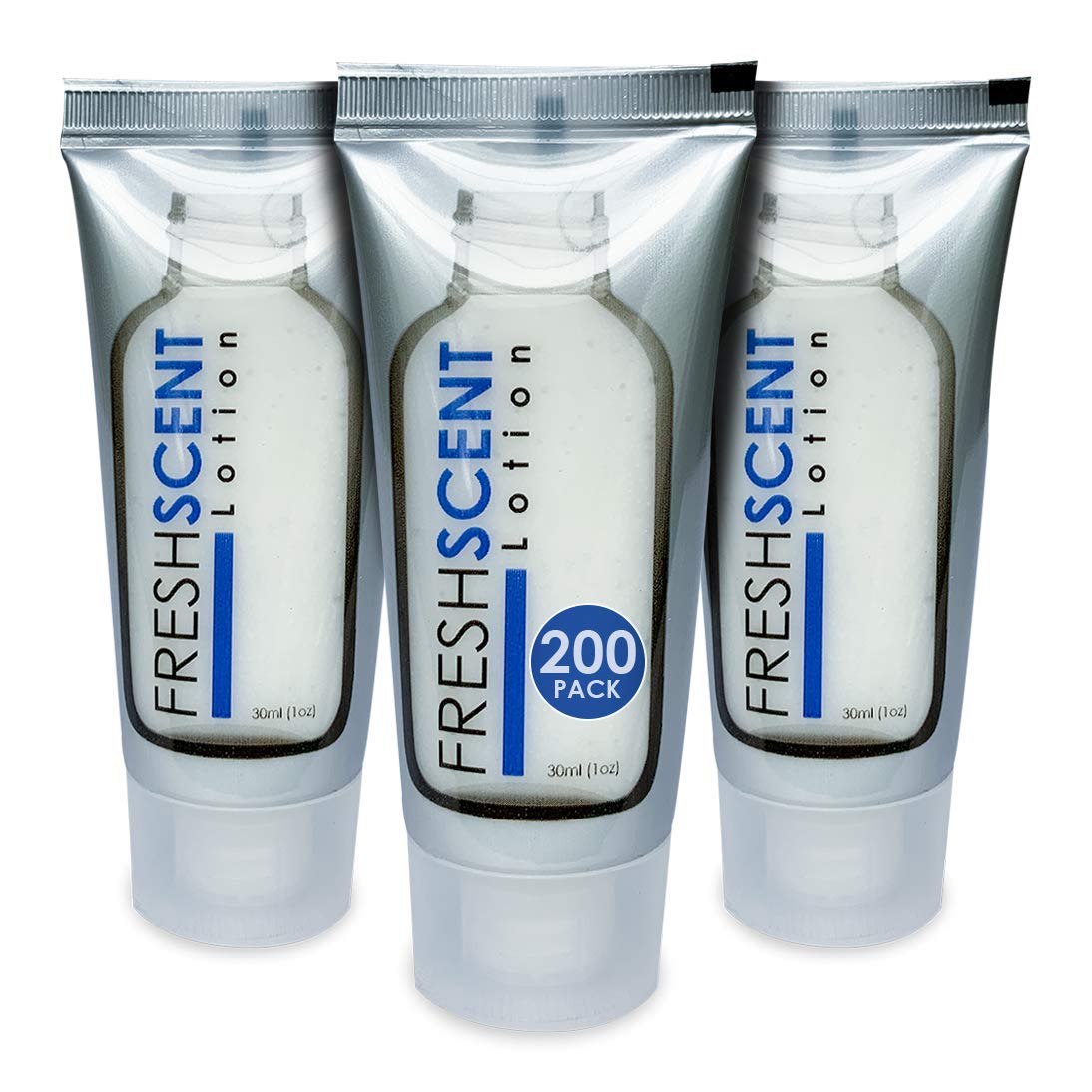 Freshscent Lotion 1oz (200 Pack) Hotel Travel Size, Bulk Amenities and Toiletries for Hospitality