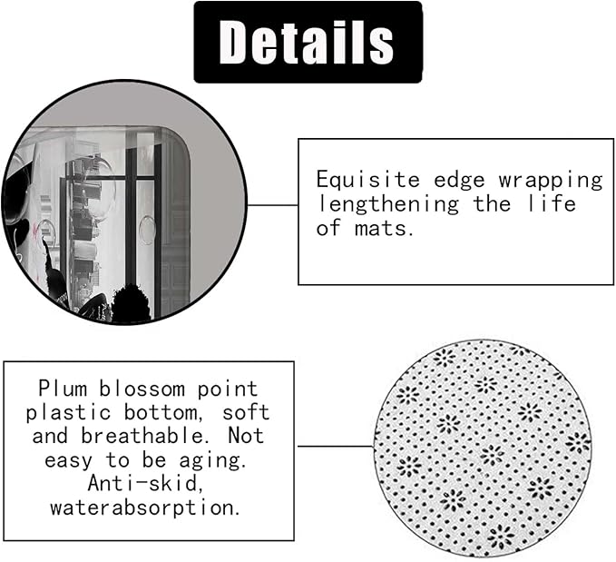 4PCS Sexy African American Women Shower Curtain Sets with Rugs, Waterproof Fabric Black White Shower Curtain, Hello Gorgeous Positive Quotes Black Girl Afro Black Woman Fashion Bathroom Decor