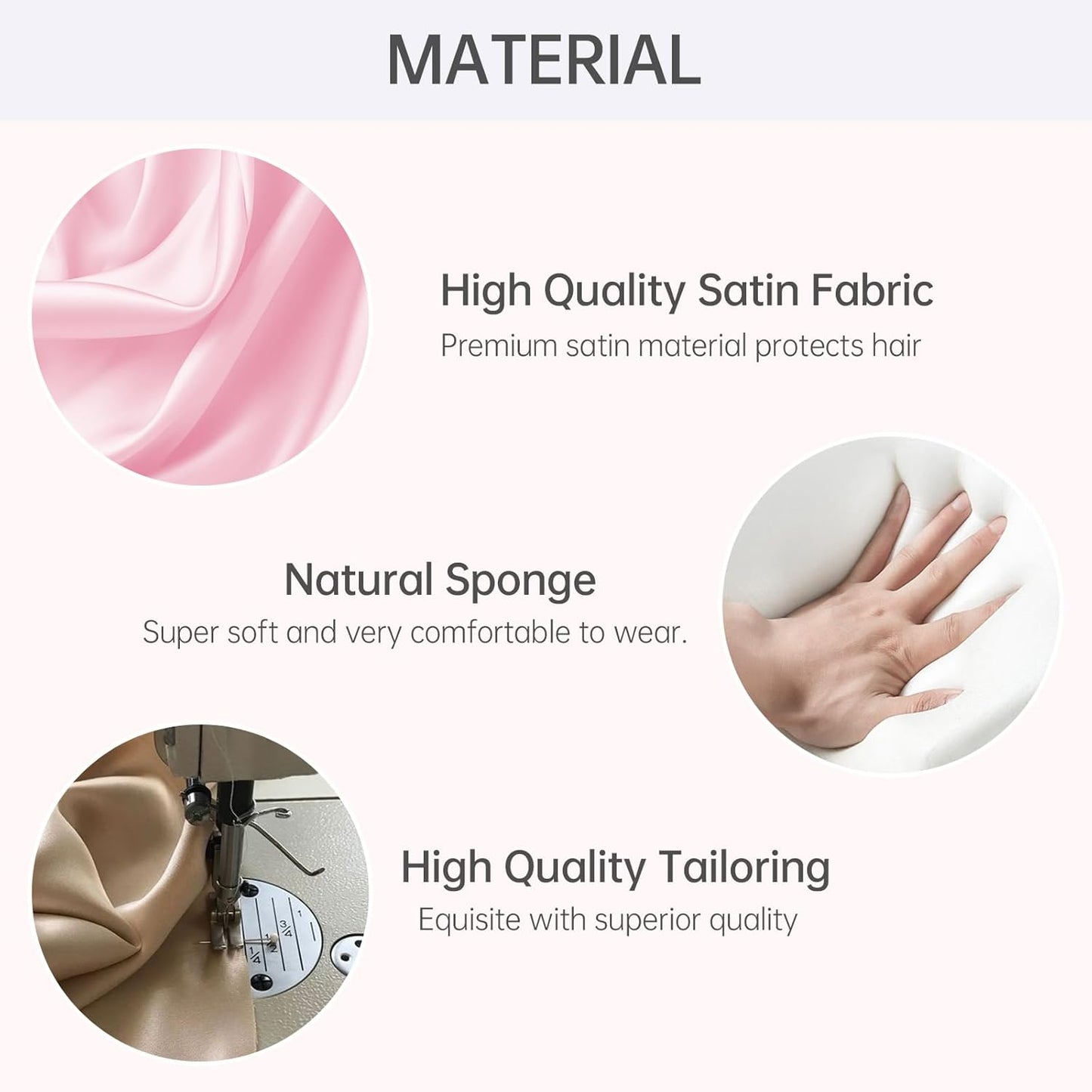 Satin Heatless Hair Curler Set | Heatless Curls Overnight |Hair Curlers to Sleep in | Heatless Curlers and Curling Headband for Soft Curls While Sleeping - Rainbow