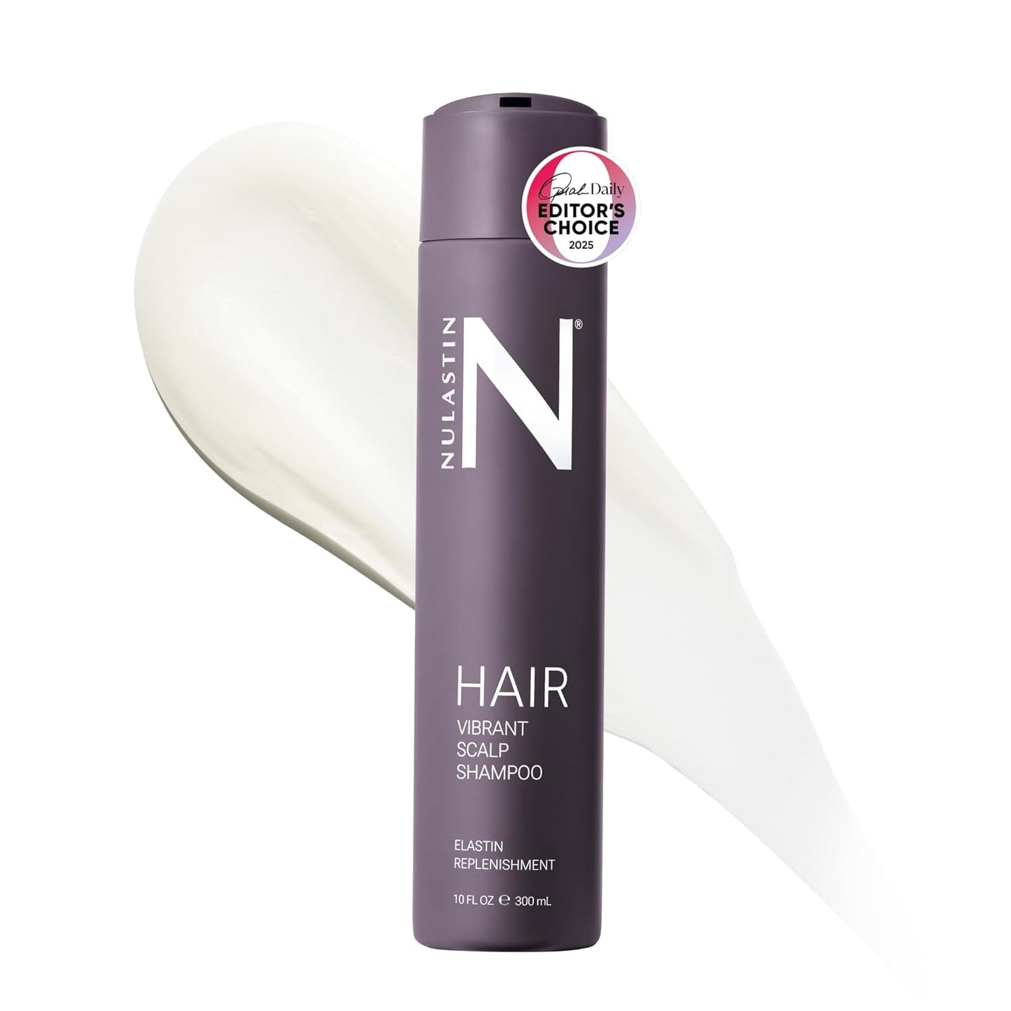 NULASTIN Vibrant Scalp Shampoo - Volumizing Shampoo for Fine Hair & Nourishing Scalp Care - Clinically Tested & Color Safe - Deliver Weightless Shine and Reduce Frizz & Breakage (10 Fl Oz)
