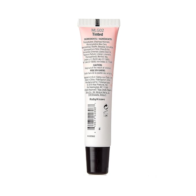 Ruby Kisses Menthol Lip Salvation Clear Lip Gloss (MLG02 - Tinted)