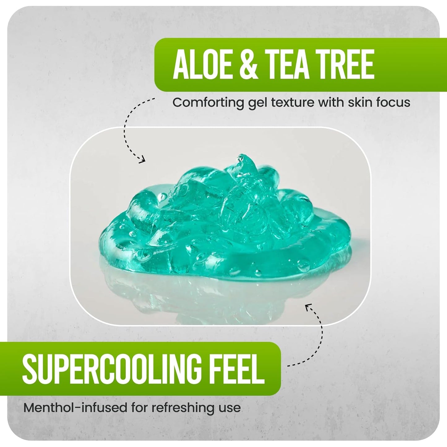 King of Shaves Cooling shave gel Aloe+Tea tree 4x175ml