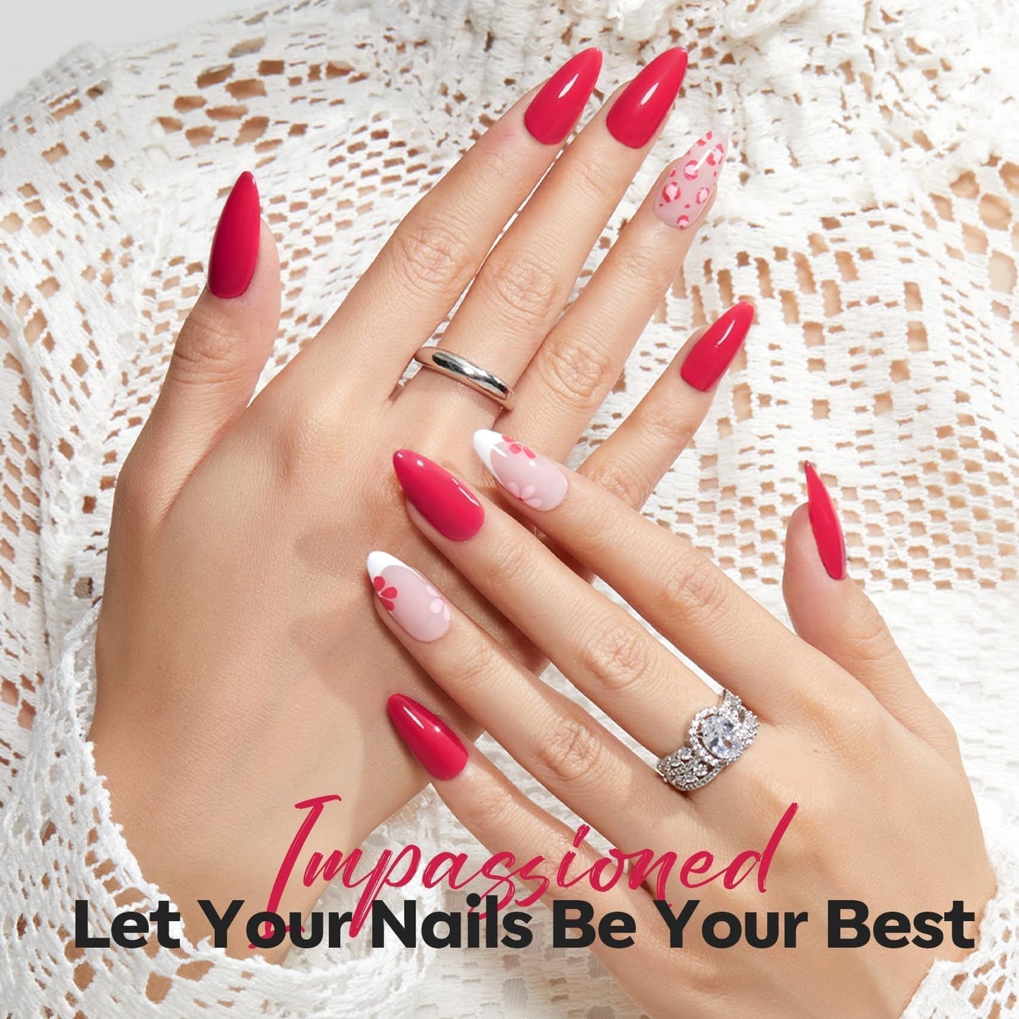 modelones Hot Pink Nail Polish, Magenta Pink 15 ml Quick Dry Nail Lacquer Strengthener Long Last Shine Fingernail Toe Nail Art DIY Home Travel Manicure Gift for Women Girls 0.5 Fl Oz