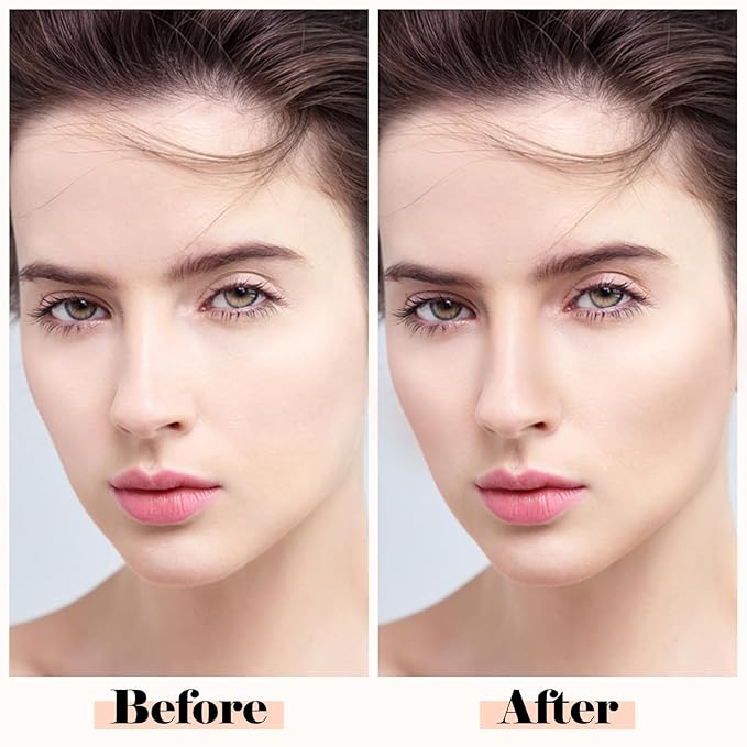 Boobeen Highlighter Contour Makeup Palette Face Matte Bronzer Powder, Compact Contouring Blush for Cheeks, Natural Long Lasting with Brush