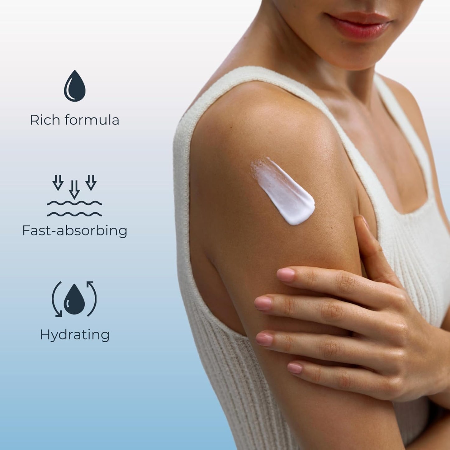 Eucerin Intensive Repair Body Lotion for Dry Skin with Alpha Hydroxy, Body Moisturizer for Very Dry Skin, Moisturizes, Exfoliates and Conditions, Fragrance Free and Paraben Free, 16.9 Fl Oz Bottle