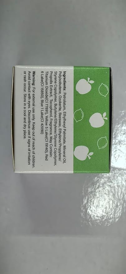 2 PCS Bee Lip Balm Honey Pot, Watermelon & Apple Lime Lip Sleeping Masks Overnight, Hydrating Prevention Dry and Cracked Lip Scrubs Exfoliator Lip Care, Reduces Lip Lines