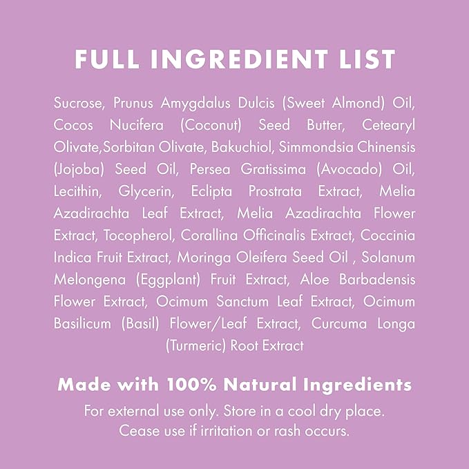 Handmade Heroes Bakuchiol Lip Scrub 1 fl oz | Deep Conditioning Lip Plumper Helps Reduce Fine Lines and Wrinkles Appearance | 100% Cruelty Free Vegan | Lip Care for Luscious Lips