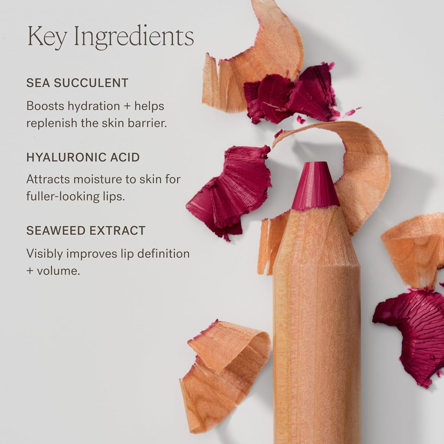 ILIA - Lip Sketch Hydrating Crayon | Hydrate, Plump, Smooth, Strengthen | Long Lasting up to 12-Hours, Bleed-Resistant, Soft-Matte | Barrier-Building, Non-Toxic, Cruelty-Free (Night Bloom)