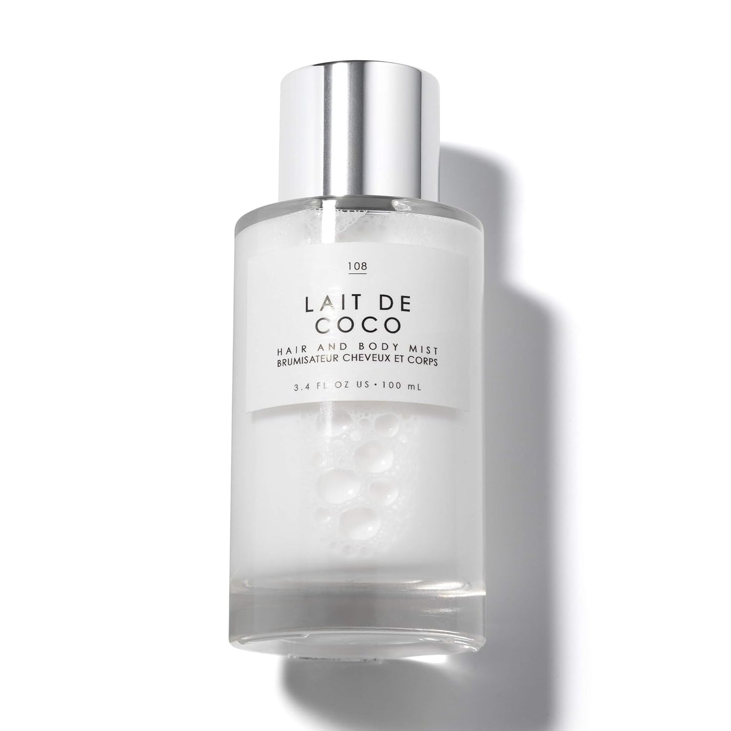 Le Monde Gourmand Lait de Coco Hair & Body Mist - 3.4oz (100ml) - Bergamot, Vanilla, Coconut Fragrance Notes