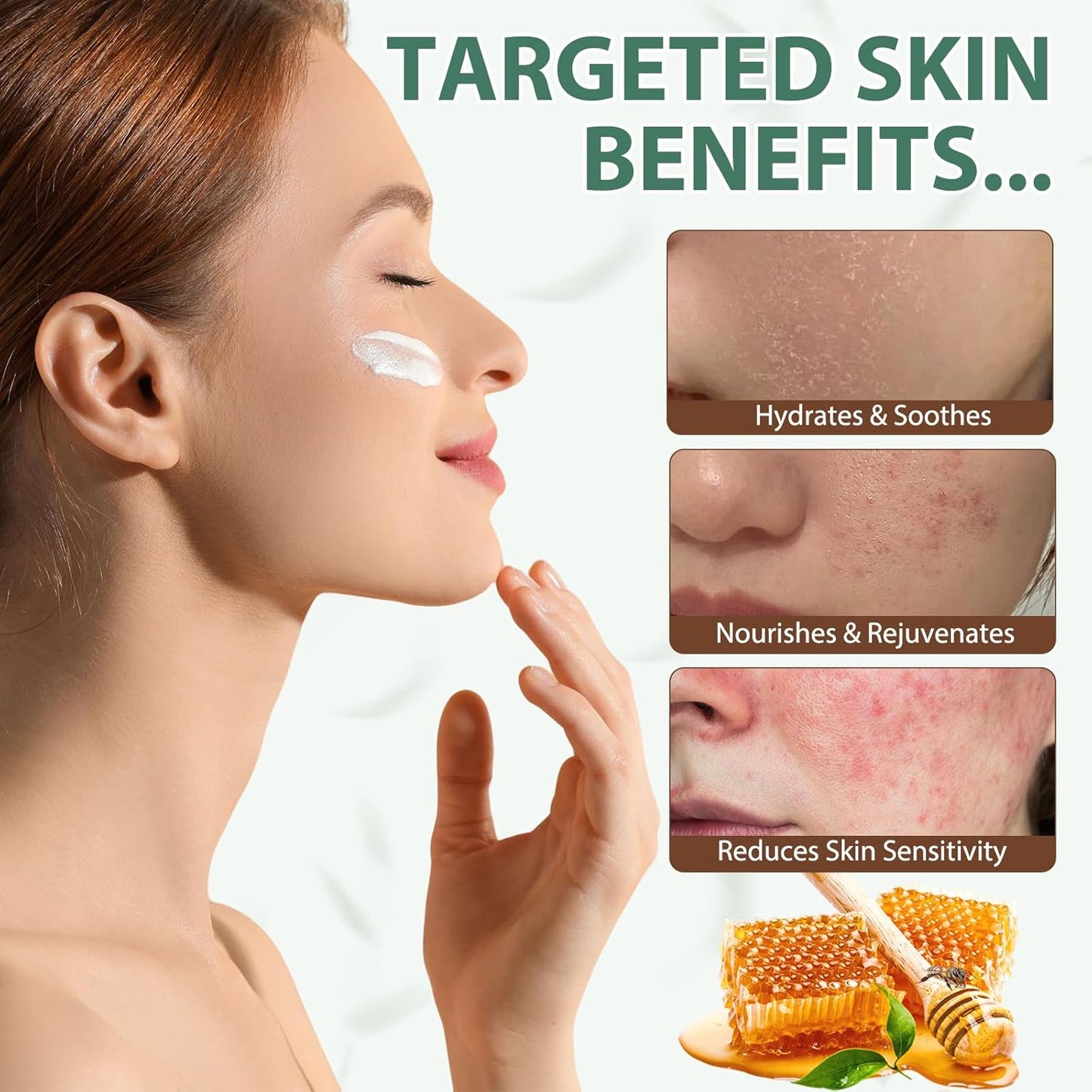 ReliCo Beef Tallow for Skin Moisturizer - Organic Whipped Grass Fed Beef Tallow with Honey Cream for Body, Unscented, 1pcs