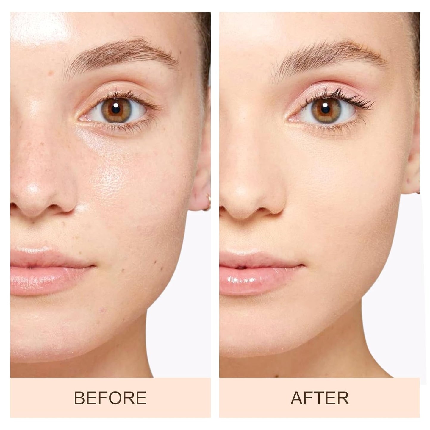 Boobeen Matte Face Finishing Powder, Smooth Setting Pressed Powder Makeup Oil Control Lightweight Long Lasting Makeup Setting Foundation Compact Powder, Soft Focus Effect Translucent Finish