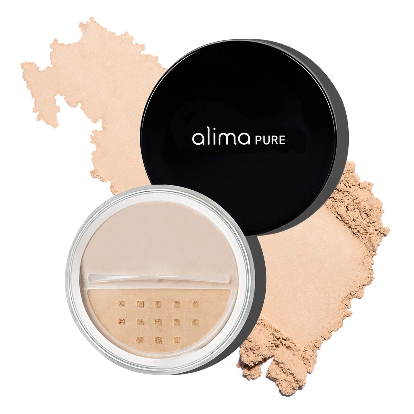 Alima Pure Matte Foundation - Loose Mineral Powder Makeup, Oil Free Talc Free, Natural Full Coverage Foundation .15 oz/4.5g