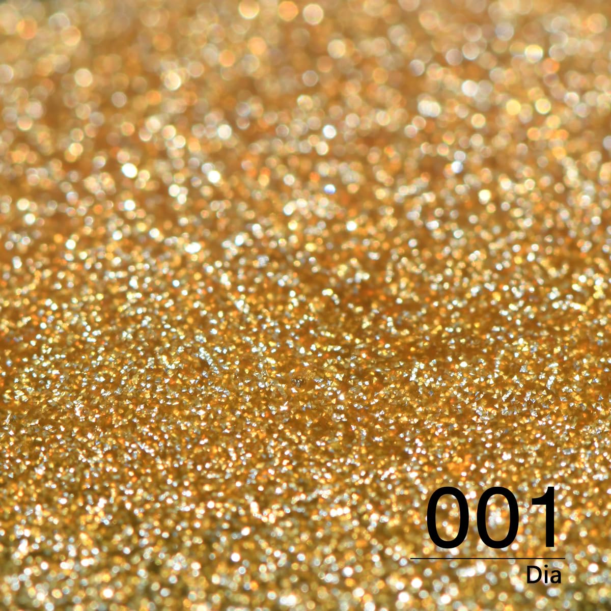 Reflective Glitter Gel Nail Polish, HEMA HPMA TPO Free, Gold Flash Diamond Shimmer, Need UV Lamp Long Lasting Salon Perfect Gel Nail 15ML for Women (Dia-001)