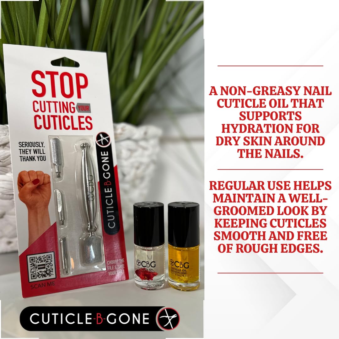 Cuticle Oil for Nails, Hydrating Nail Cuticle Oil, Softens Dry Cuticles, Moisturizes Nail Beds, Conditions Skin, Smooths Rough Edges, Supports Nail Care, Ylang Ylang, 0.27 Fl Oz