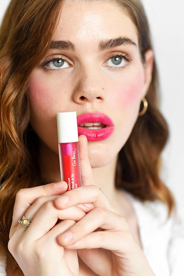 Ere Perez - Natural Beetroot Cheek + Lip Tint | Vegan, Cruelty-Free, Clean Beauty (Fun)