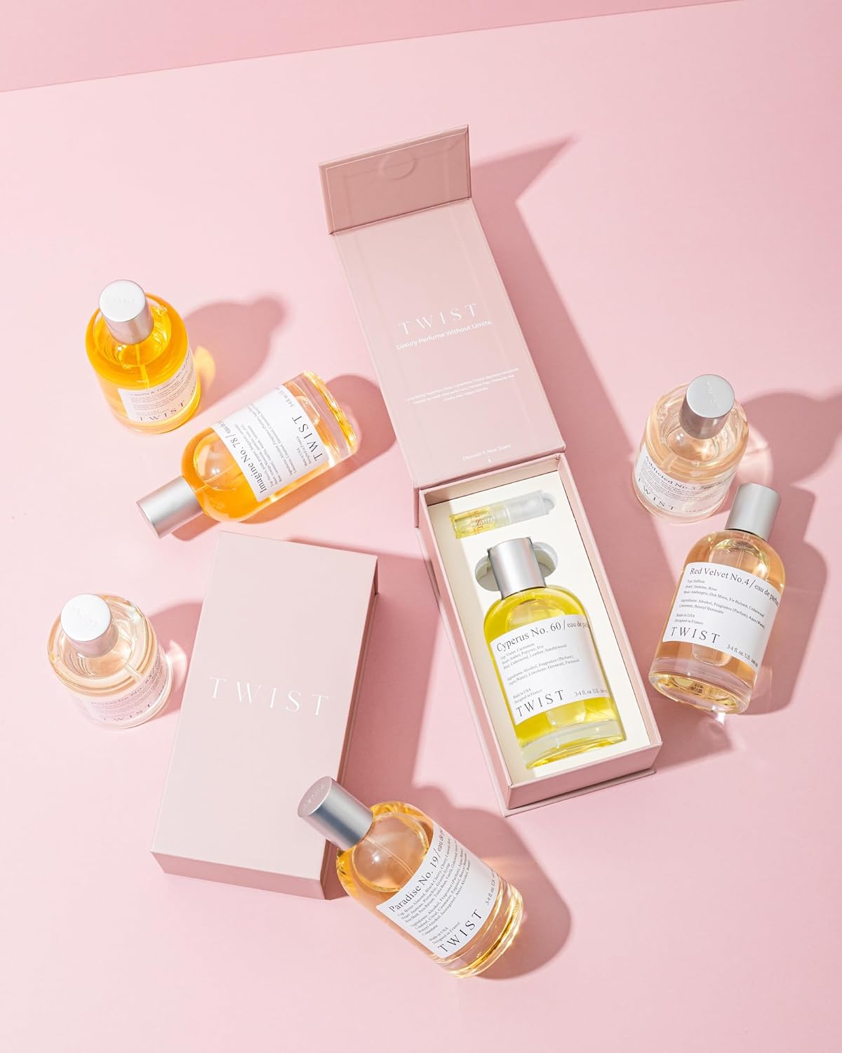 Twist - G.iovanni’s No. 8 - Eau De Parfum Inspired by Acqua D. G. Long-Lasting Perfume For Men, Marine & Citrus, Vegan, Clean Ingredients, Fragrance - Spray 100 ml | 3.4 fl. oz.