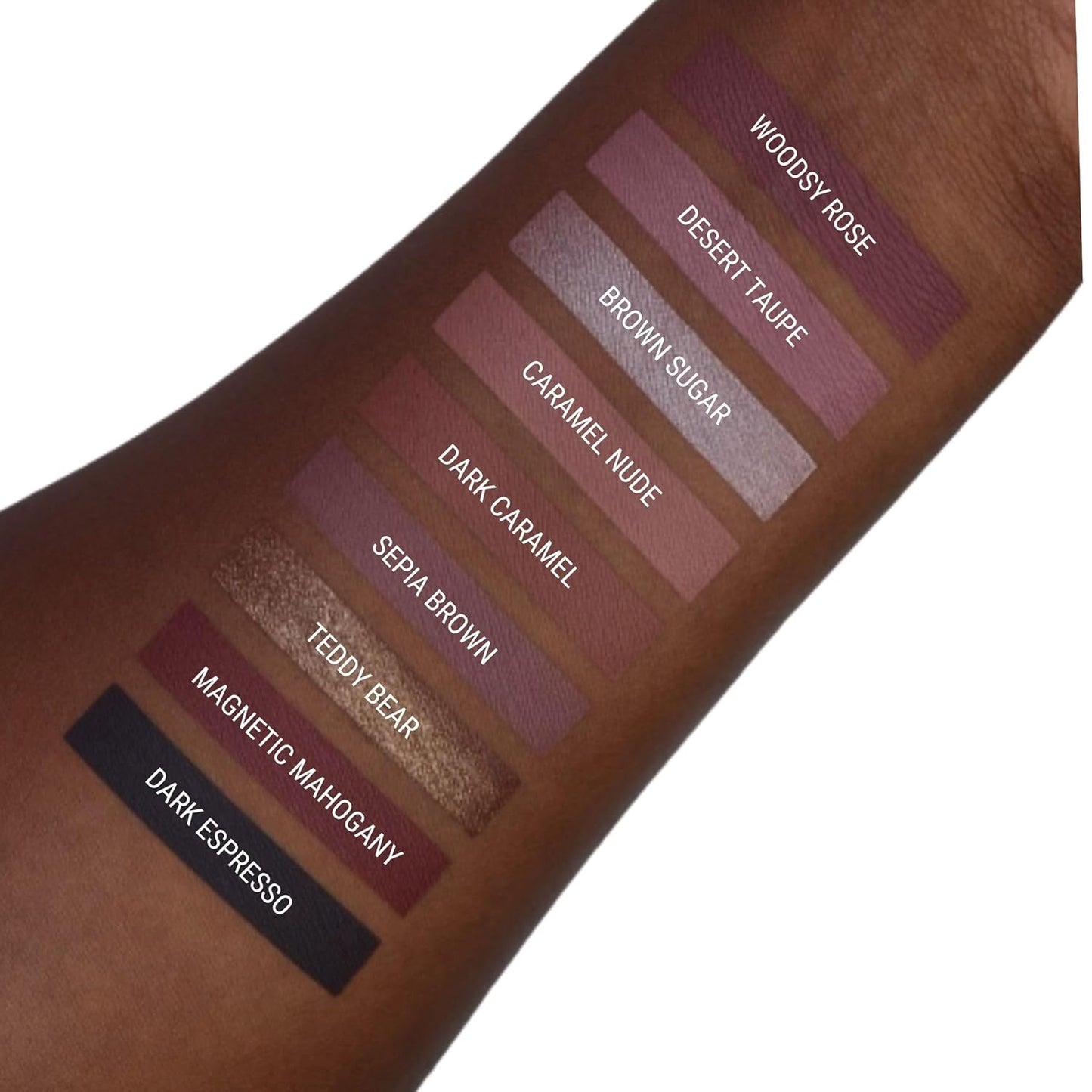 Aromi Metallic Liquid Lipstick | Chocolate Brown, Mahogany Bronze, Shimmery Finish, Vegan, Cruelty-free, Long-Lasting, Waterproof, Handmade (Teddy Bear)