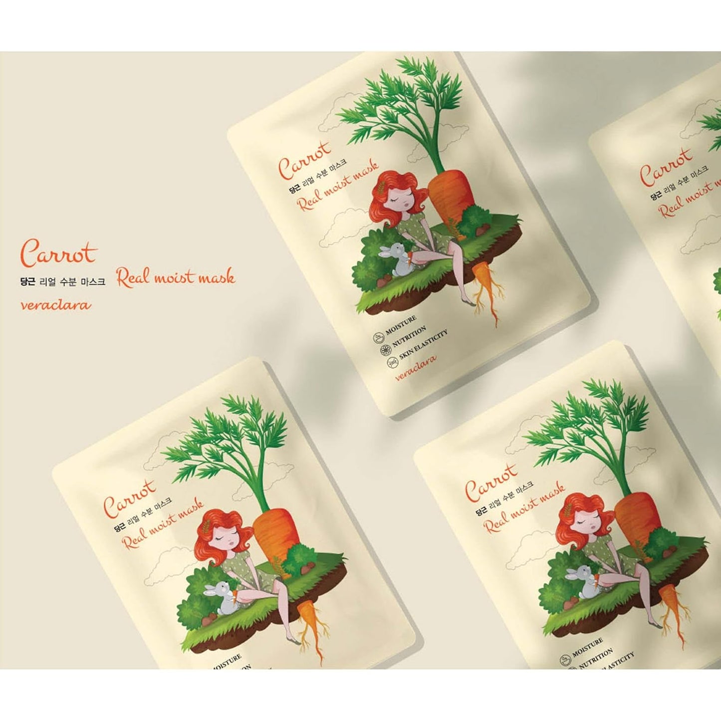 Veraclara] Facial Face Mask | Korean Skin Care Mask… (24COMBO)