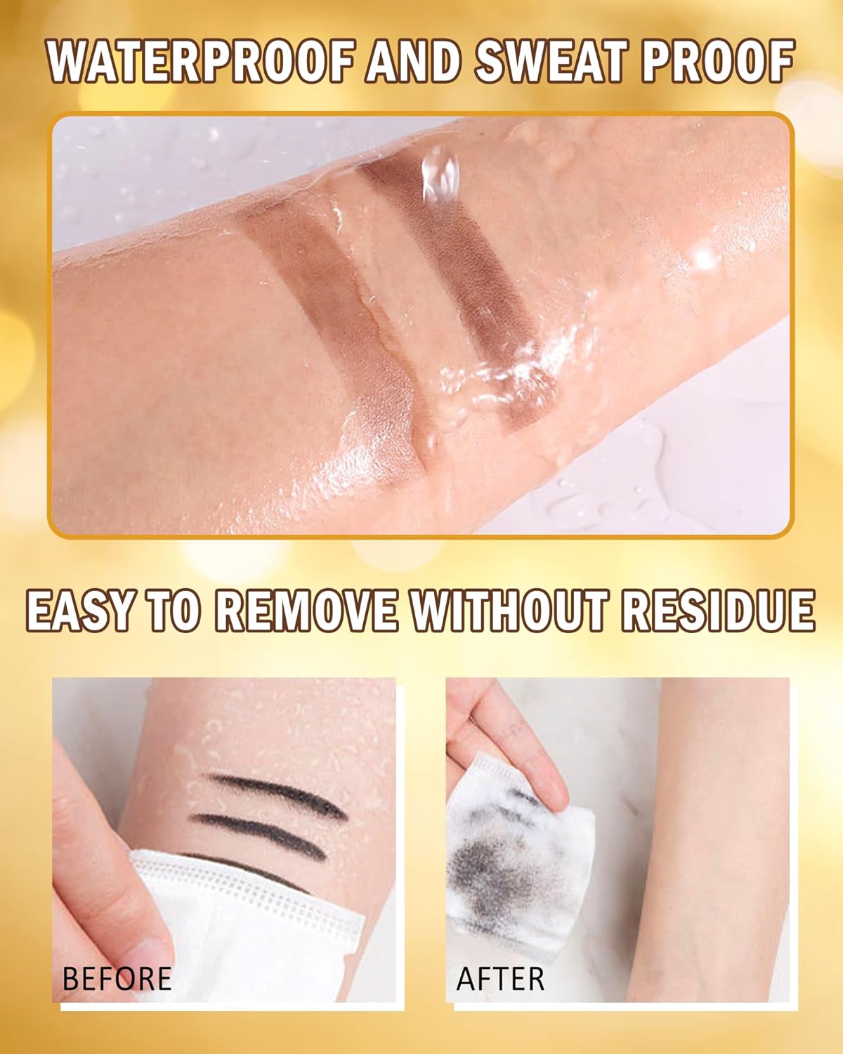 Eyebrow Powder Kit-2 Colors Eye Brow Tinting Powder Palette Long-Lasting Waterproof, Light Dark Grey Brown Brow Filler Product, Mother's Day Makeup Gift for Women Girl, with Mirror Brow Brush-Set 03