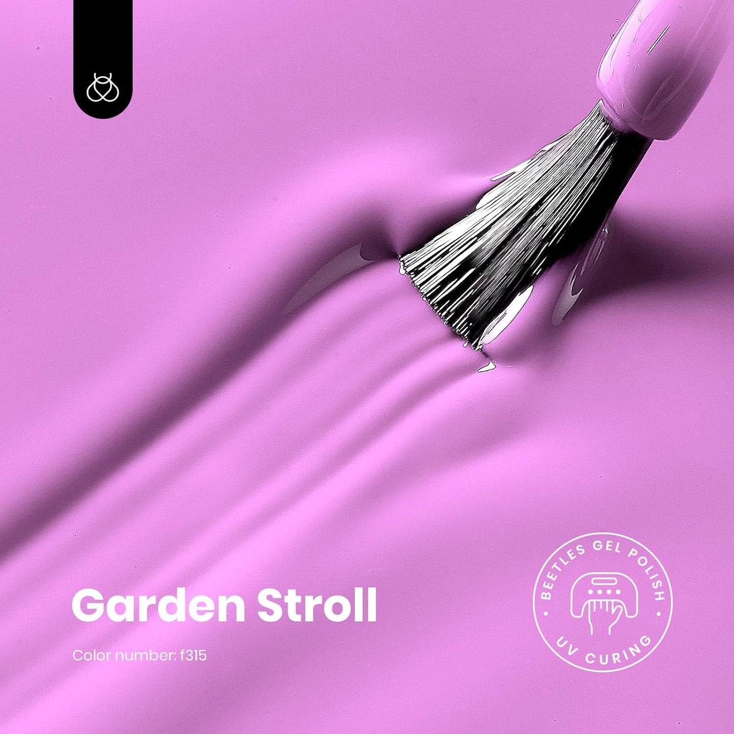 Beetles Purple Gel Nail Polish, 1 Pcs 15ml Light Pastel Purple Gel Polish All Season Soak Off DIY Manicure Salon Uv Fuchsia Shades Nail Art Design Gift for Women Girl