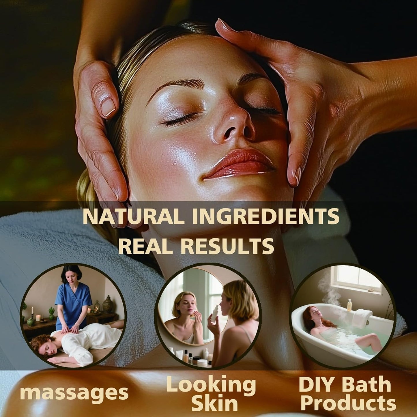 Strawberry Fragrance Oil-Strawberry Essential Oil 8.33oz (250ml)-100% Pure Natural Scent for Diffusers, Candles, Soap Making & Aromatherapy | Relaxing Home & Gift Essential Oil for Bath, Massage