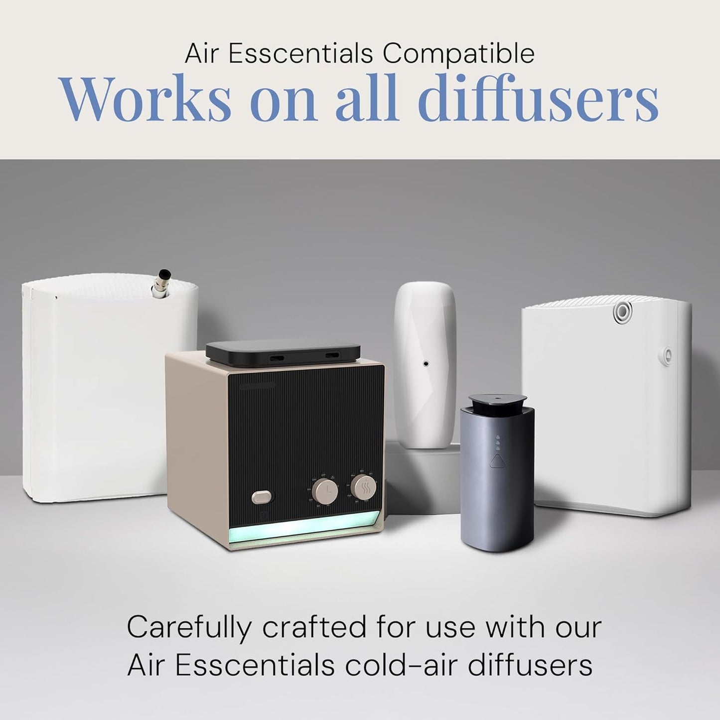 White Tea & Thyme Aroma Oil, Essential Oils Blend for Diffusers & Scent Machines, Rose Petals, Thyme & Balsam, Aromatherapy, Cold Air Diffuser Compatible, 100 mL