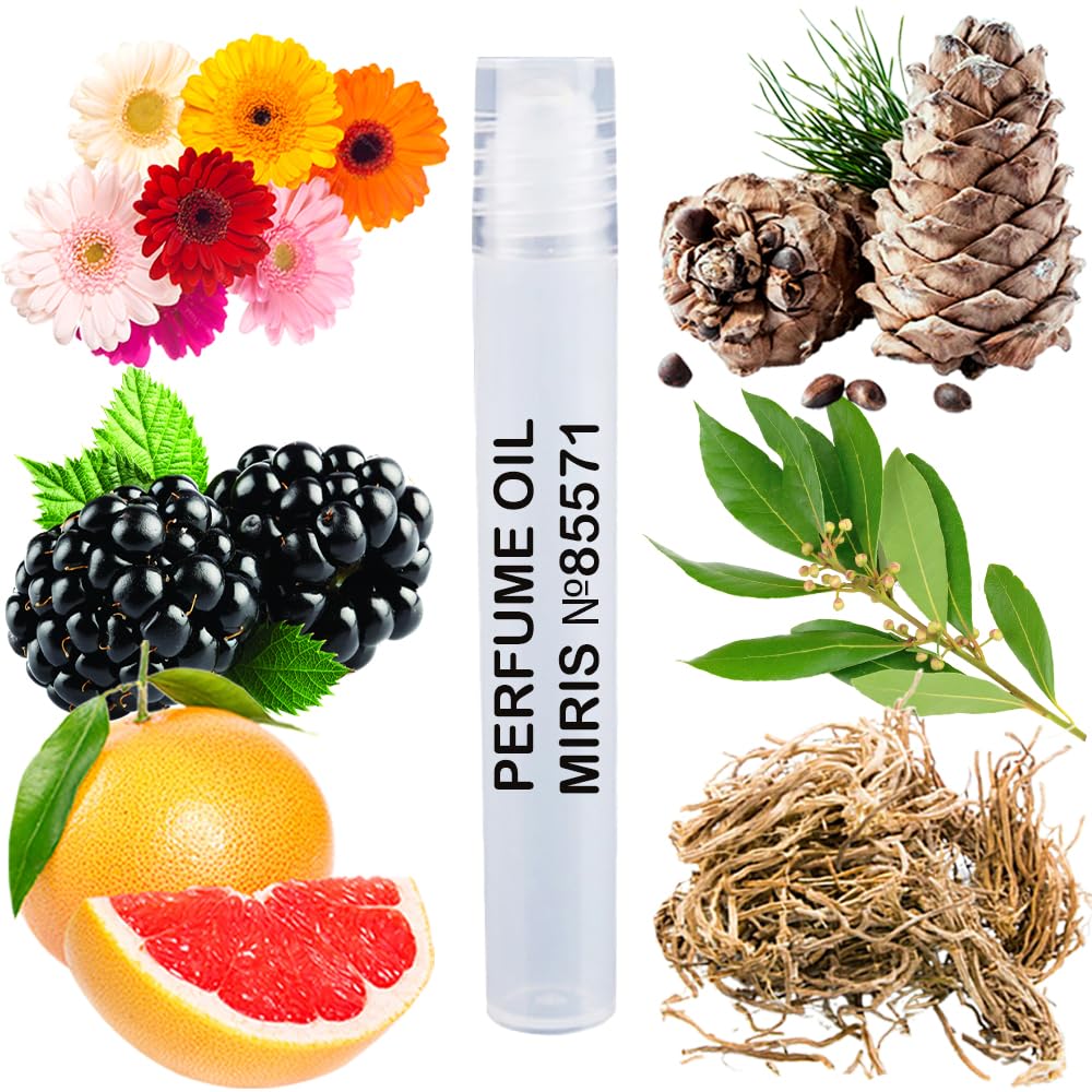 MIRIS Perfume Oil No. 85571, Inspired by Blackberry Bay, Long-Lasting Unisex Roll-On For Women and Men, Rollerball 0.34 Fl Oz / 10 ml