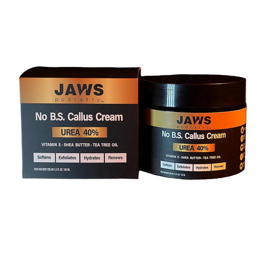 Urea Cream Callus Cream - Foot Cream for Dry Cracked Heels Feet Knees Elbows Hands - 40% Urea Callus Remover For Feet - Soften Exfoliates Hydrates and Renews Skin