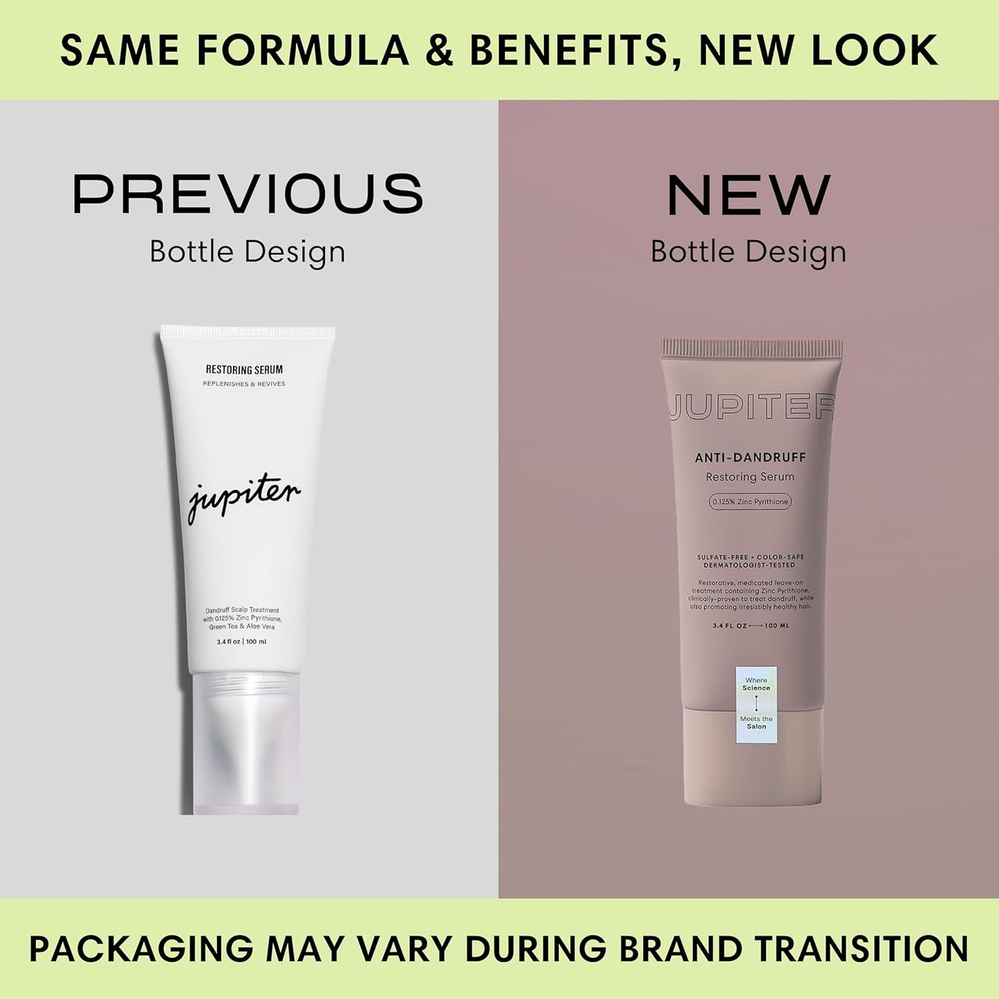 Jupiter Restoring Scalp Serum - Soothing Anti-Dandruff Serum for Men & Women for Flaky, Oily, & Dry Scalp - Restores Barrier and Reduces Breakage & Flakes - Color-Safe, Sulfate-Free, Paraben-Free