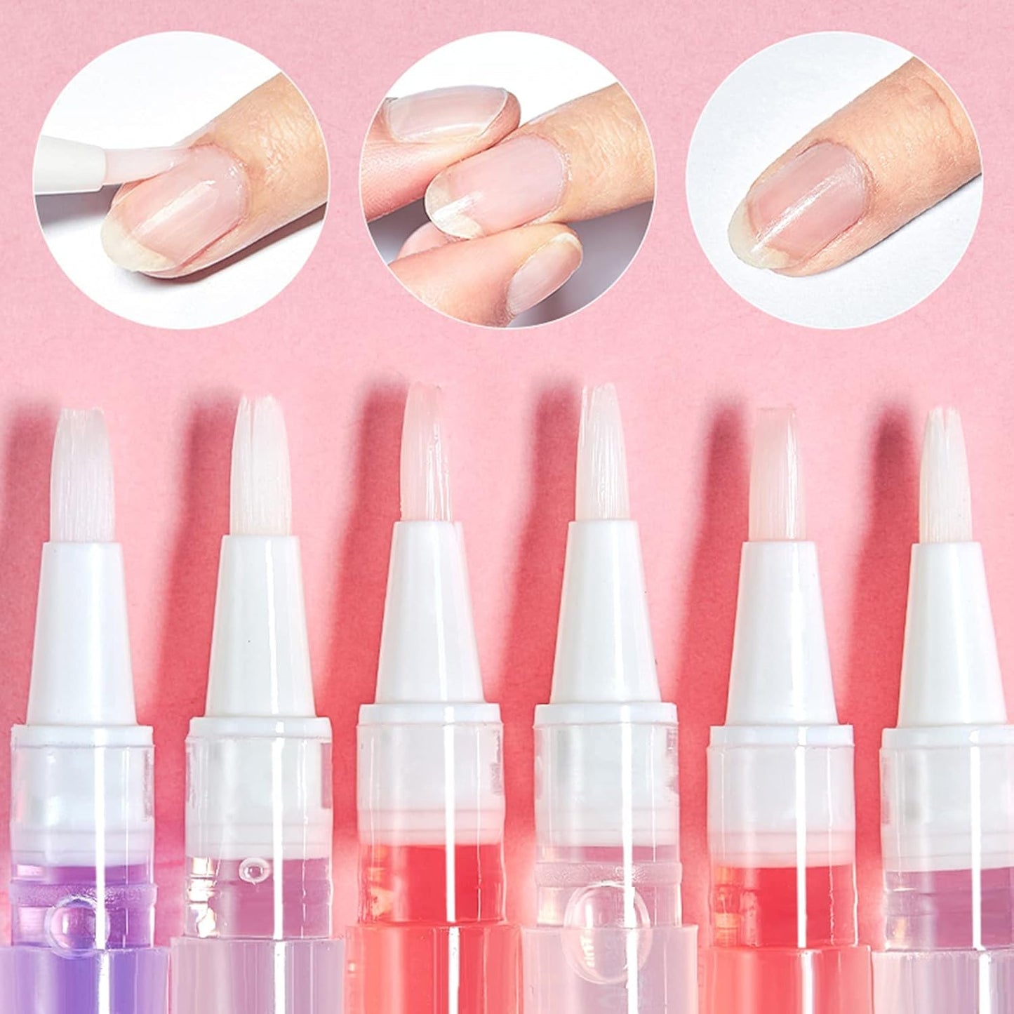 Nail Cuticle Oil Pen 18 Scents Gel Nail Oil Pen Nourishment Polish With Vitamins Moisturized Cuticle Care