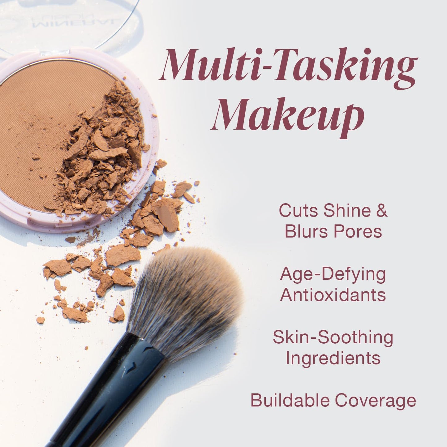 Mineral Fusion Olive 2 Makeup Pressed Powder Foundation By 0.32 Oz (mf1004)