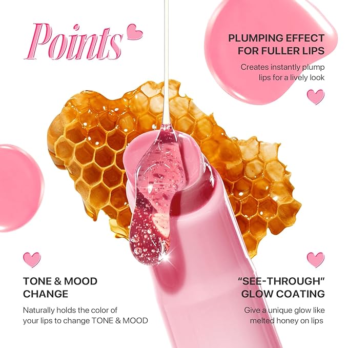 Nature Republic HONEY MELTING LIP 11-12 PLUMPING (11 see-through pink)