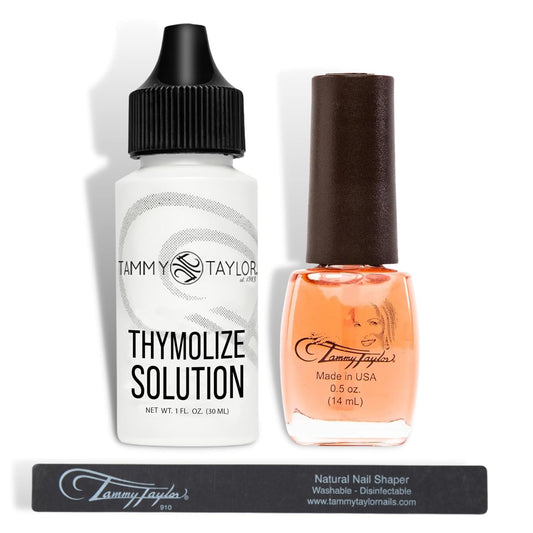 Thymolize Nail Repair & Whitener for Damaged, Yellow & Ingrown Toenails | Thick & Weak Nail Treatment Kit