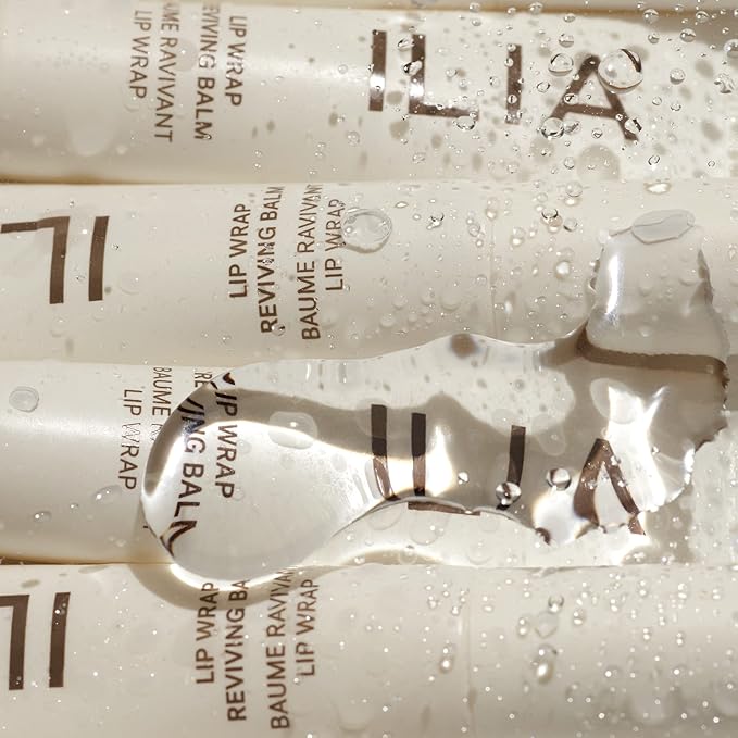 ILIA - Lip Wrap Reviving Balm | Non-Toxic, Vegan, Cruelty-Free, Plumping Moisturizer with Long Lasting Hydration (Lucid, 0.23 fl oz | 7 ml)
