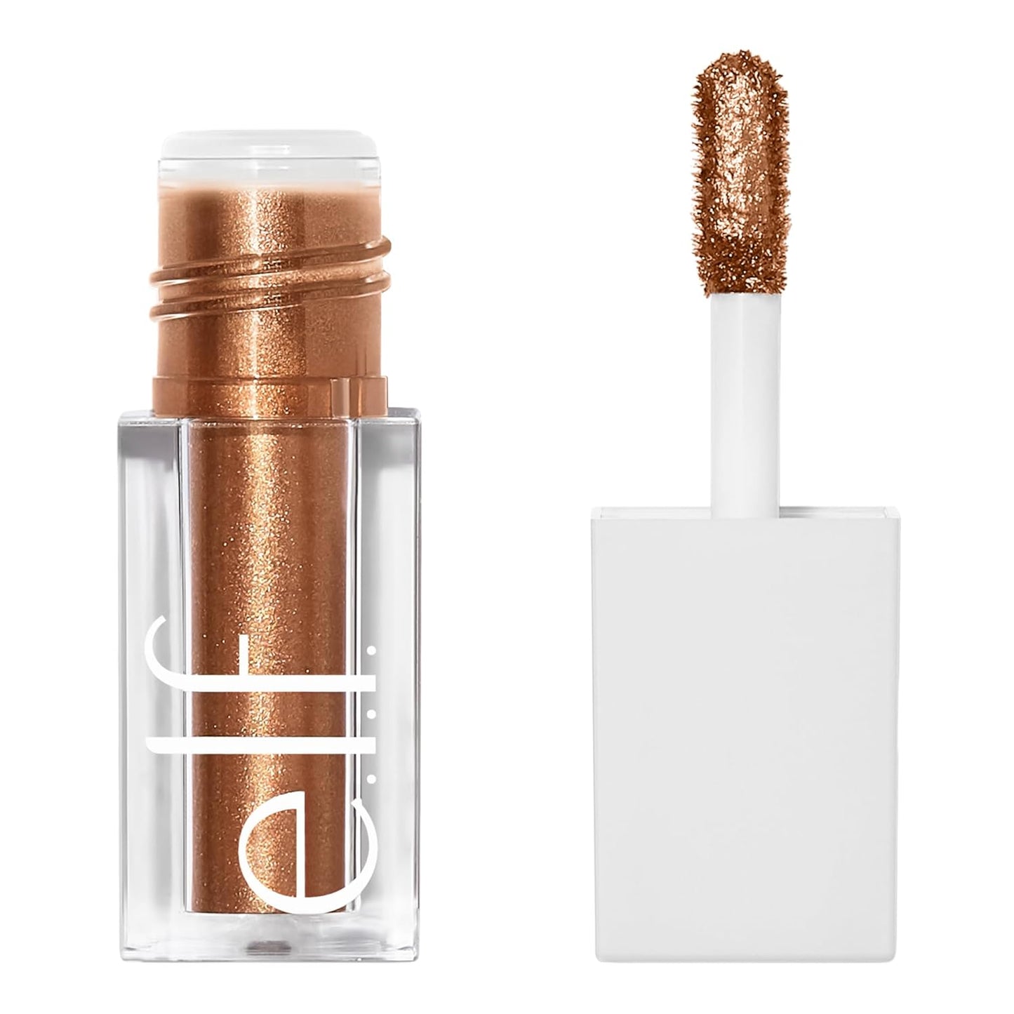 e.l.f. Liquid Metallic Eyeshadow, Quick-Drying, Long-Lasting, Gel-Based Formula For One-Swipe Pigmented Coverage, Vegan & Cruelty-Free, Meteor
