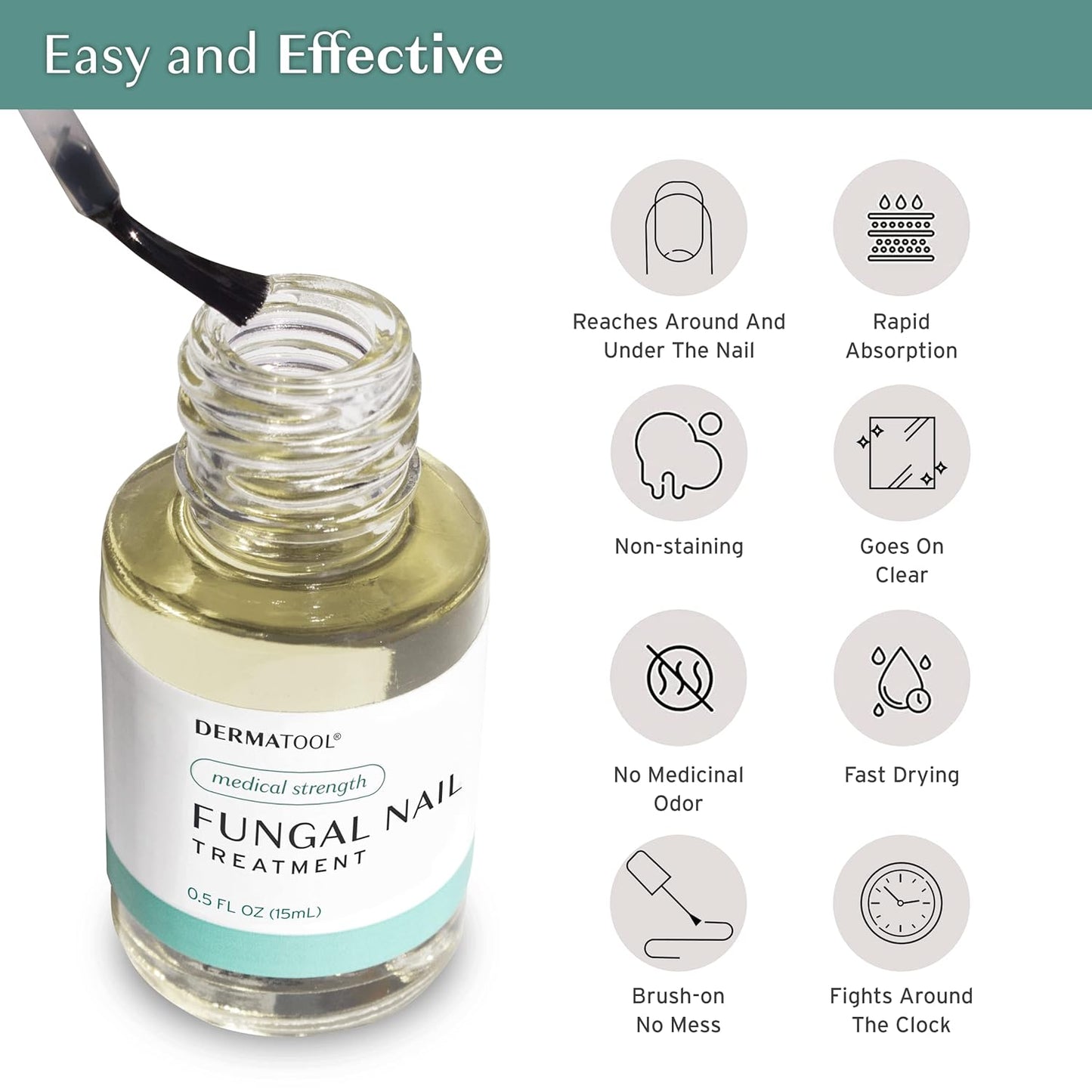 Extra Strength Toenail Fungus Treatment Antifungal Nail Fungus Treatment for Toenail - Repairs Fungal Nails Fingernails and Toe Nail Fungus Treatments