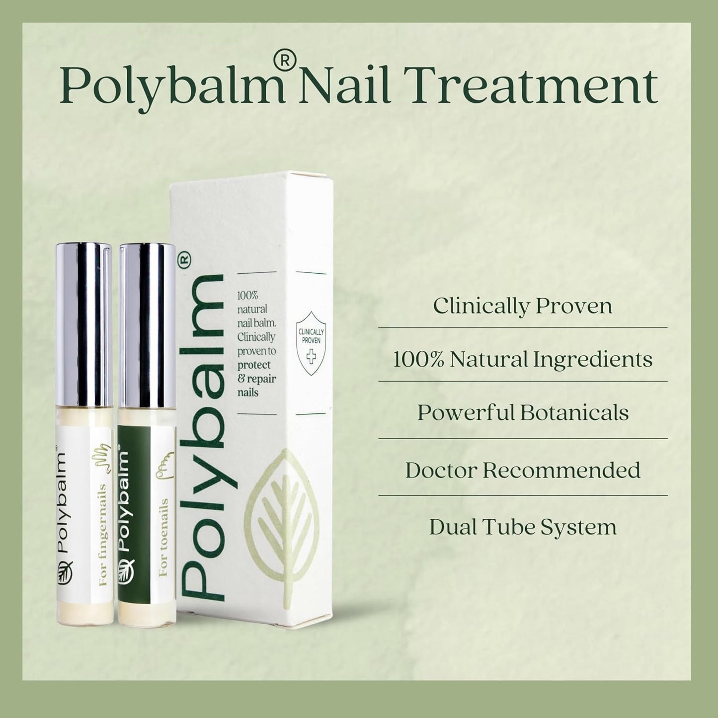 – CLINICALLY PROVEN Nail Protection | 100% NATURAL | Doctor Developed | Strengthen & Repair Nails Damaged by Chemo, Manicures & Aging | Antioxidant, Anti-Fungal & Anti-Inflammatory Properties
